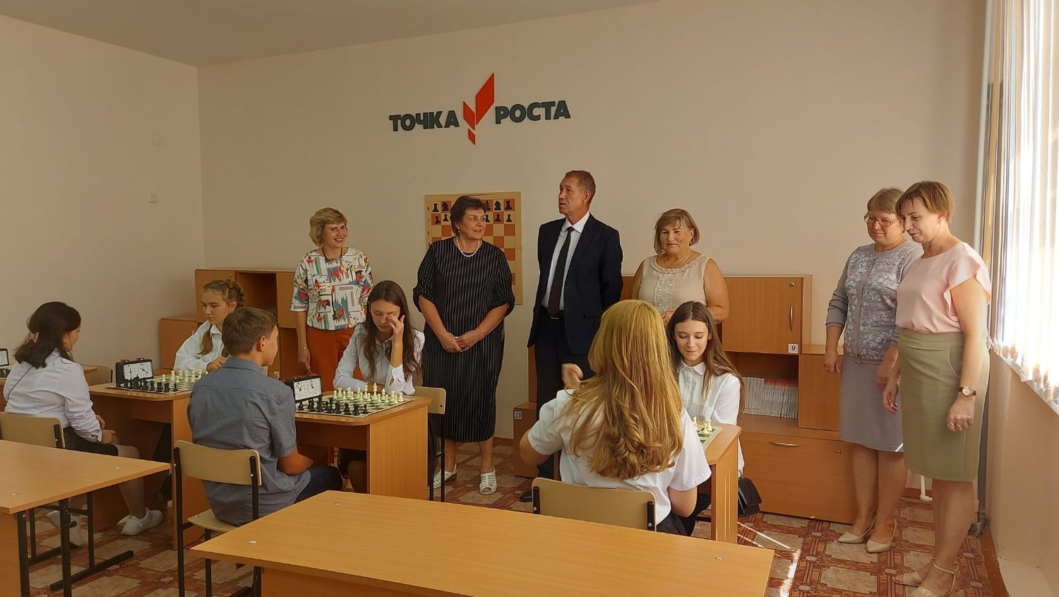 Открытие центра «Точка роста».